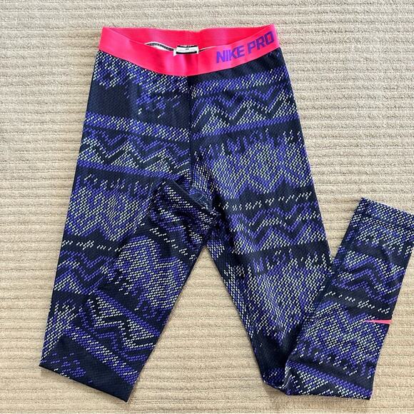 Nike Pro workout leggings size M - Picture 1 of 7